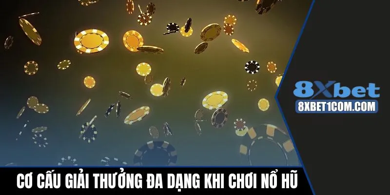 Cơ cấu giải thưởng đa dạng khi chơi slot game